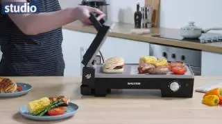 Студия &mdash; Salter 2 в 1 Marble 180 Flip Grill