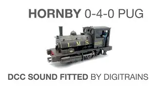 Hornby 0-4-0 Pug DCC Sound fitted by Digitrains