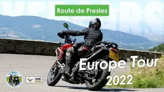 Route de Presles - Balcony roads in the Vercors - Europe Motorcycle Tour 2022 EP35