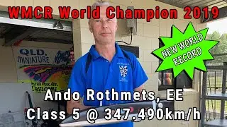 World's fastest model car - 216mph official record