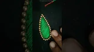 Aari Leaf Filling Stitch Method_01 for beginner | Leaf Filling Stitch in Tamil | Leaf Filling Method