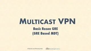 Видео MVPN 1 &mdash; Введение в многоадресные VPN (MVPN) с Rosen-GRE/MDT-GRE