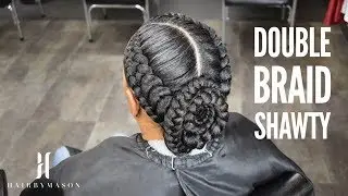 Double Braid Shawty | @hairbymason