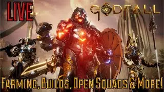 GodFall LIVESTREAM: Open Squad! Gameplay, Builds, Q & A!