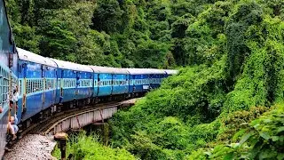 Sakaleshpur to Subramanya Train Journey | Westren Ghats | TimeLapse