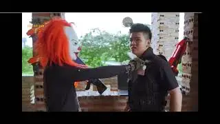 Gugu nerf war cid dragon nerf guns fight criminal group skman mask crime coalition