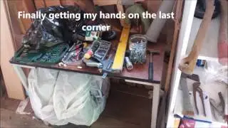 Storage makeover to woodshop PART 1