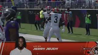2025 Week 2 Cleveland Browns @ Baltimore Ravens Official Sim