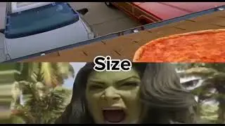 Roof Pizza vs She Hulk