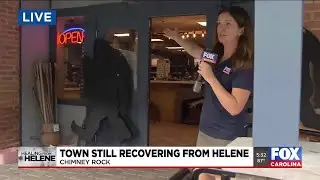 Businesses reopen in Chimney Rock following Helene