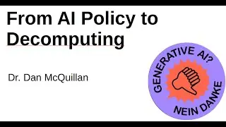 From AI Policy To Decomputing