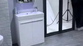 Soakology Phase 560mm Floorstanding Vanity Unit White