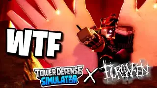 TDS X FORSAKEN IS REAL WTF??? [Tower Defense Simulator X Forsaken]