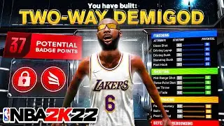 NEW REBIRTH 2-WAY SLASHING PLAYMAKER BUILD IS THE BEST BUILD IN NBA 2K22! Best Iso Build on NBA 2K22