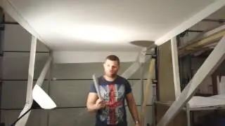 Тест на прочность тканевого потолка Cerutti ST Neve (Черутти)