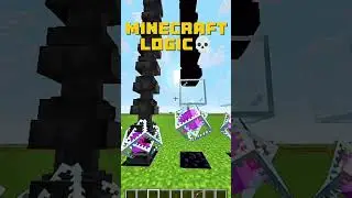 Why Minecraft Logic Works Like This 🤯 #shorts