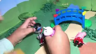Pretend Play Day With Peppa Pig Toys and PJ Masks Toys