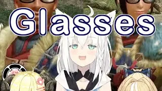 Fubuki gets excited about glasses DLC