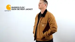 Carhartt 106234 - Rugged Flex&reg; Relaxed Fit Duck Detroit Jacket