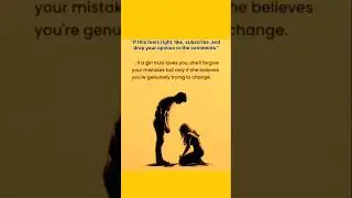 Real Love Forgives When Change Is Real #line #motivation #speech #lovestory