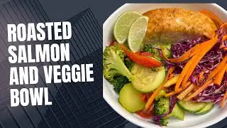 Quick & Healthy Seared Salmon Veggie Bowl | Sponsored by Spice Jamaica
