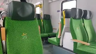 Przejazd EN57AL-1763 na odcinku Skierniewice - Żyrard&oacute;w 9.12.2023