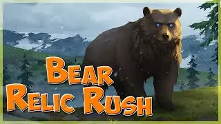 Bear Relic Rush | Bear clan in 3v3 | Northgard