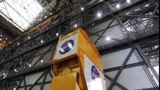 Inside the VAB @ NASA Kennedy Space Center- 250 Ton Crane- #NASASocial