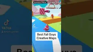 The BEST Fall Guys Creative Mode Maps! 🤩 #fallguys #fallguyscreative
