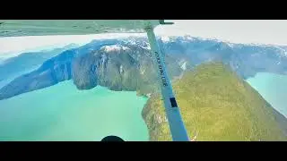 Knight Inlet &mdash; start of Stupendous Mountain Flying adventure