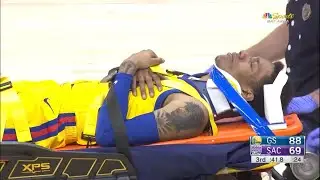 Patrick McCaw Breaks His Back After Scary Fall! (Extended Video)