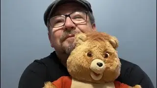 Thrift finding Popples, vintage Tron pop-up book,  and Teddy Ruxpin.  