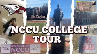 North Carolina Central University Tour (College Vlog) @nccentraluniv 