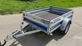 Представяне на туристическо/багажно ремарке на марката Vesta модел Light 20