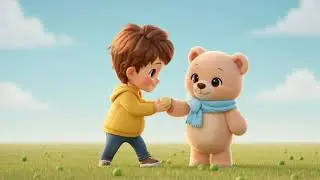 A Calm Walk in the Park with Petit Léo 🌳🧸 Fun Kids Song 🌈🎵