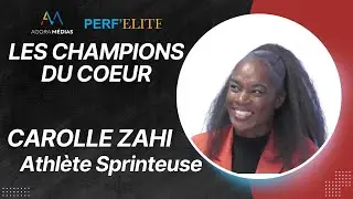 Carolle ZAHI, championne de France 100m et 200m - Champions du cœur