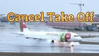 Cancel Take Off - TAP Air Portugal Airbus A320-214