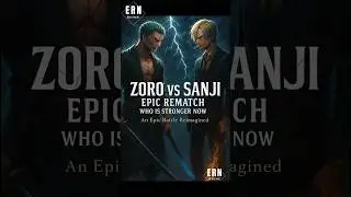 Zoro vs Sanji: A War of Brothers, Epic Rematch #ZoroVsSanji #OnePiece #AnimeShorts