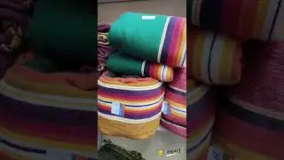 solapuri Chadar#towel#shatranj#carpet#video #viral#trending# solapur famous shop# pulgam l