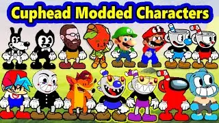 Cuphead - All Crossover & Modded Playable Characters