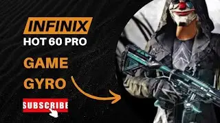 Infinix hot 60 pro pubg mobile gyro game test without screen recording 