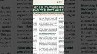 Karmic Beauty on Forbes Magazine #forbes #karmicbeauty