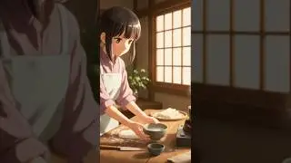 Ghibli anime cooking #aesthetic ##animecartoon #ai #cute #japanesecartoon #aishorts #food #anime