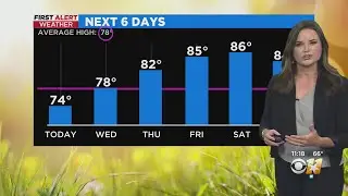 11AM Weather Update With Anne Elise Parks