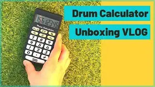 I Got a Drum Calculator! Unboxing VLOG