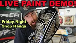 Демонстрация Live Paint в пятницу вечером с BodeVision