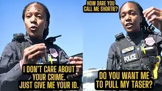 Lady Cop Gets Destroyed By Uber Driver In Front Of Her Backup Unit