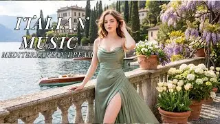 🎶 Romantic Italy Journey 🎶 3 Hours Relaxing Music  Scenic Lake Como & Amalfi Coast 4K