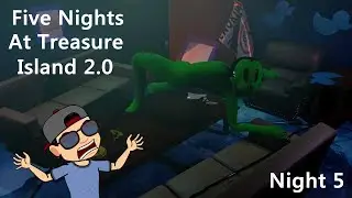 NOCHE 5 DE FIVE NIGHTS AT TREASURE ISLAND 2.0 | NIGHT 5 | FNAF FAN GAME |