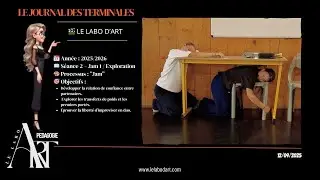 Le Journal des Terminales &ndash; S&eacute;ance 2 : Jam 1 | Porter et se laisser porter en Contact Improvisation